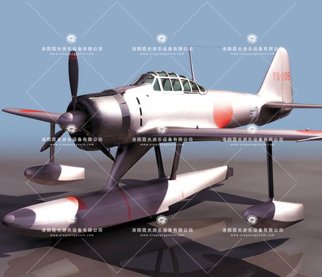 黄南3D模型飞机_